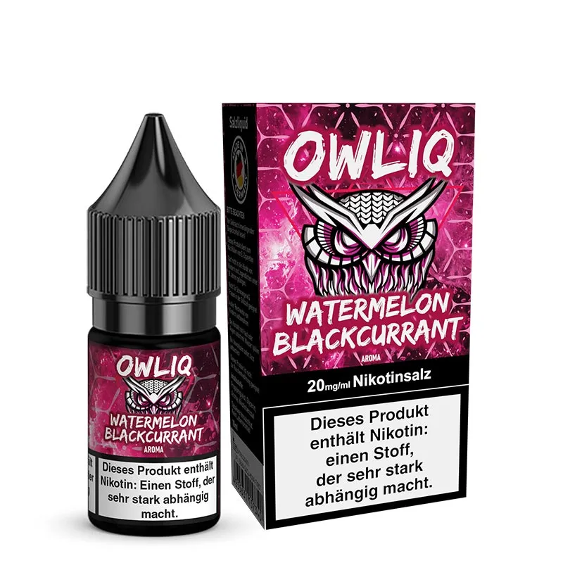 OWLIQ - Watermelon Blackcurrant Nikotinsalz Liquid