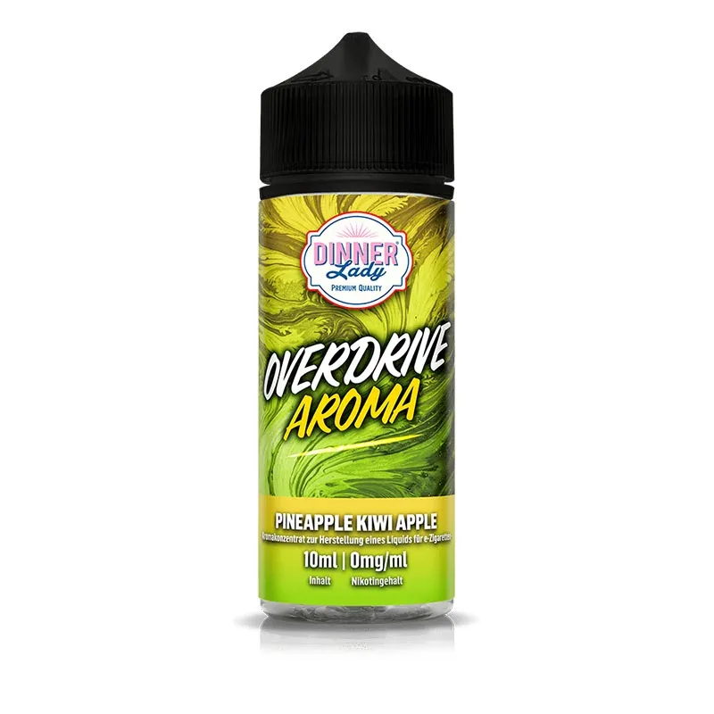 DINNER LADY Overdrive - Pineapple Kiwi Apple Longfill Aroma