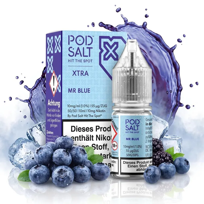 POD SALT XTRA - Mr Blue Nikotinsalz Liquid