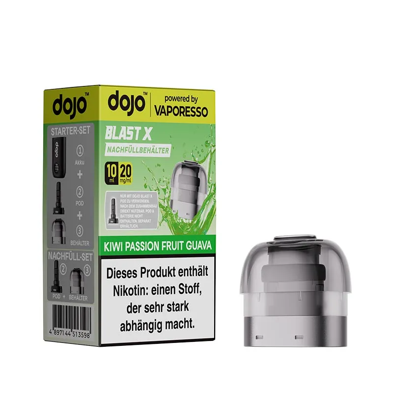DOJO Blast X Refill Pod - Kiwi Passionfruit Guave