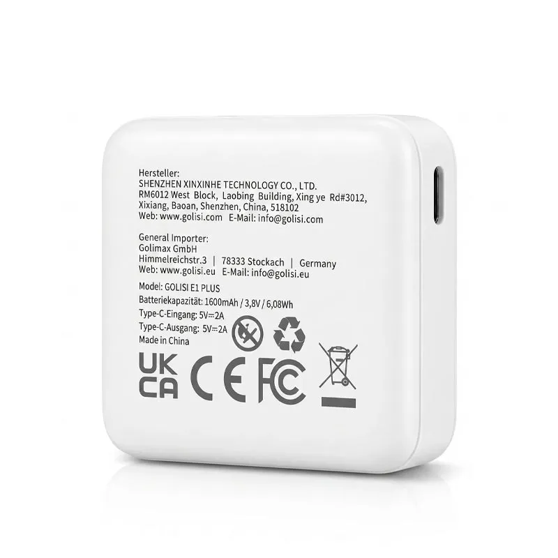 GOLISI E1 Plus Powerbank 1600mAh
