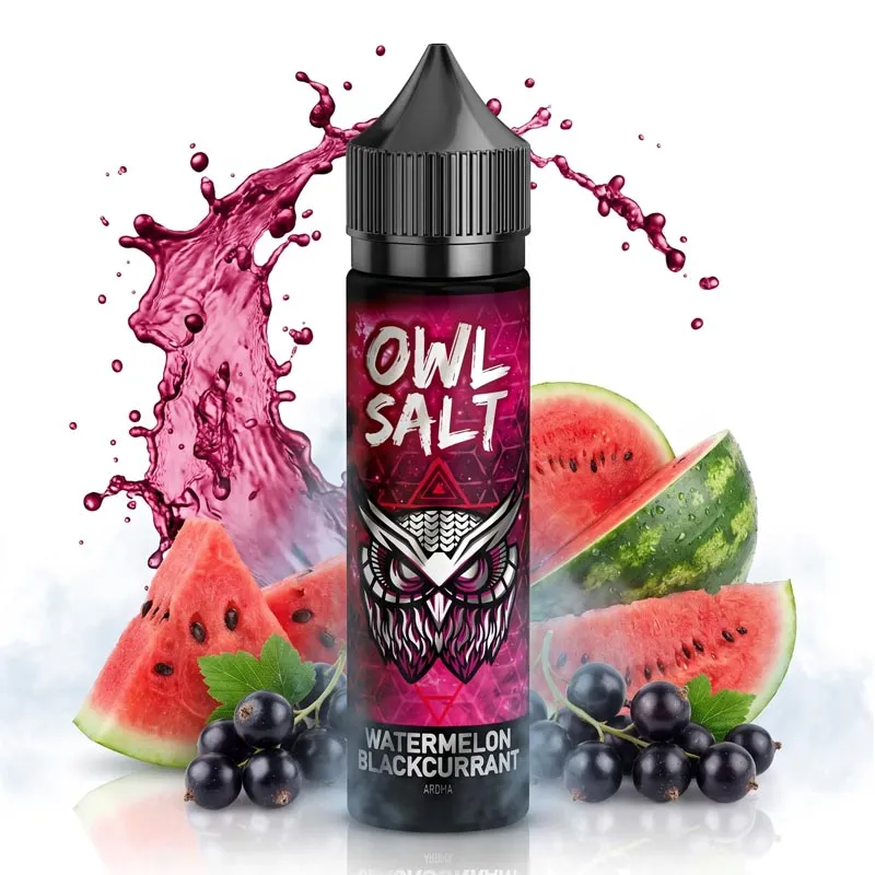 OWL SALT - Watermelon Blackcurrant Longfill Aroma