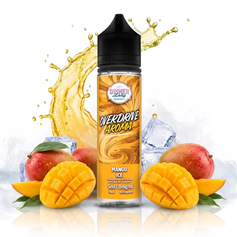 DINNER LADY Overdrive - Mango Ice Longfill Aroma
