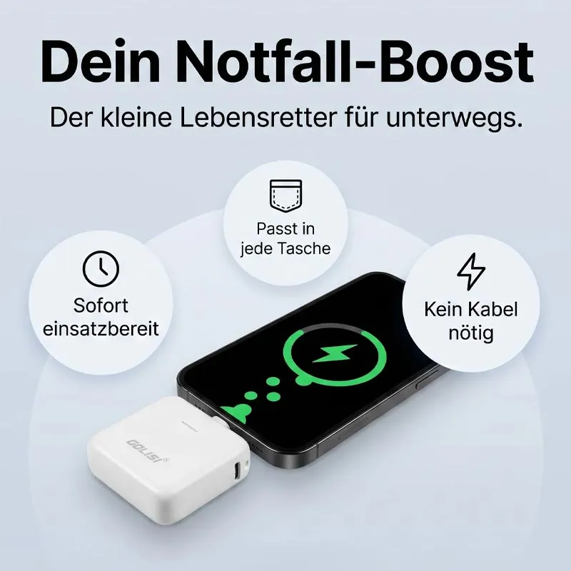 GOLISI E1 Plus Powerbank 1600mAh