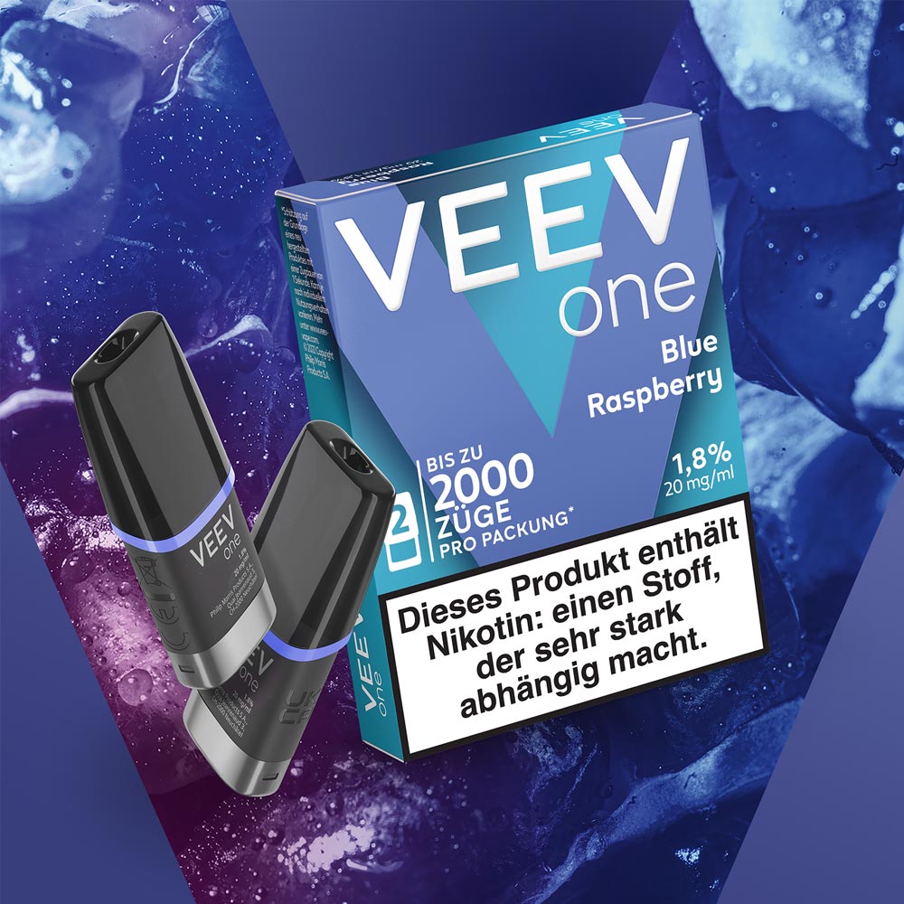 Z Pods Blue Raspberry VEEV ONE Pods - Blue Raspberry