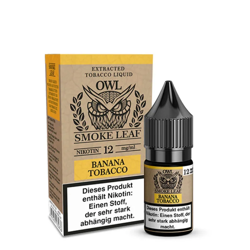 OWL SMOKE LEAF - Banana Tobacco Liquid