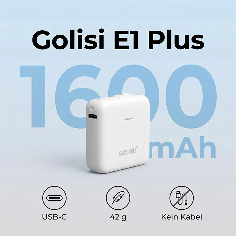 GOLISI E1 Plus Powerbank 1600mAh