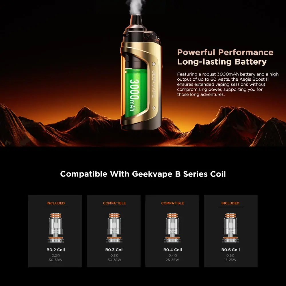 GEEKVAPE - Aegis Boost 3 Pod Kit