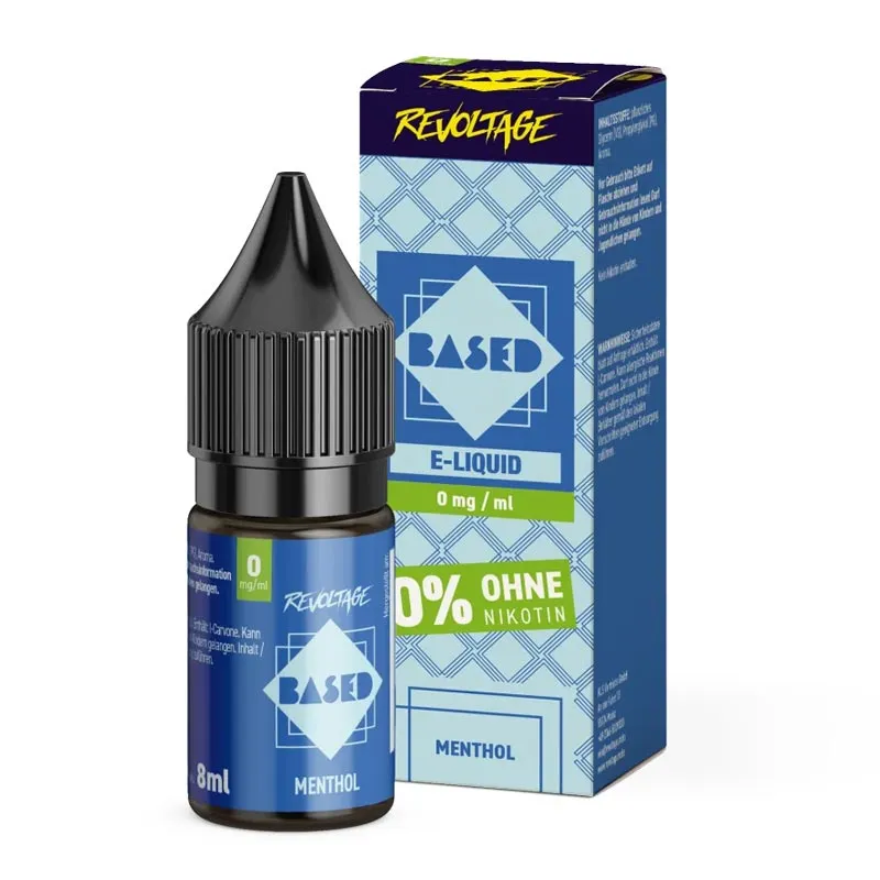 Revoltage BASED - Menthol Nikotinsalz Liquid 8ml