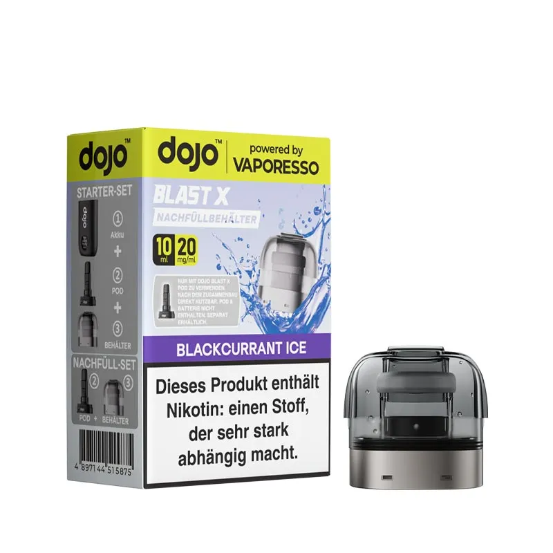 DOJO Blast X Refill Pod - Blackcurrant Ice