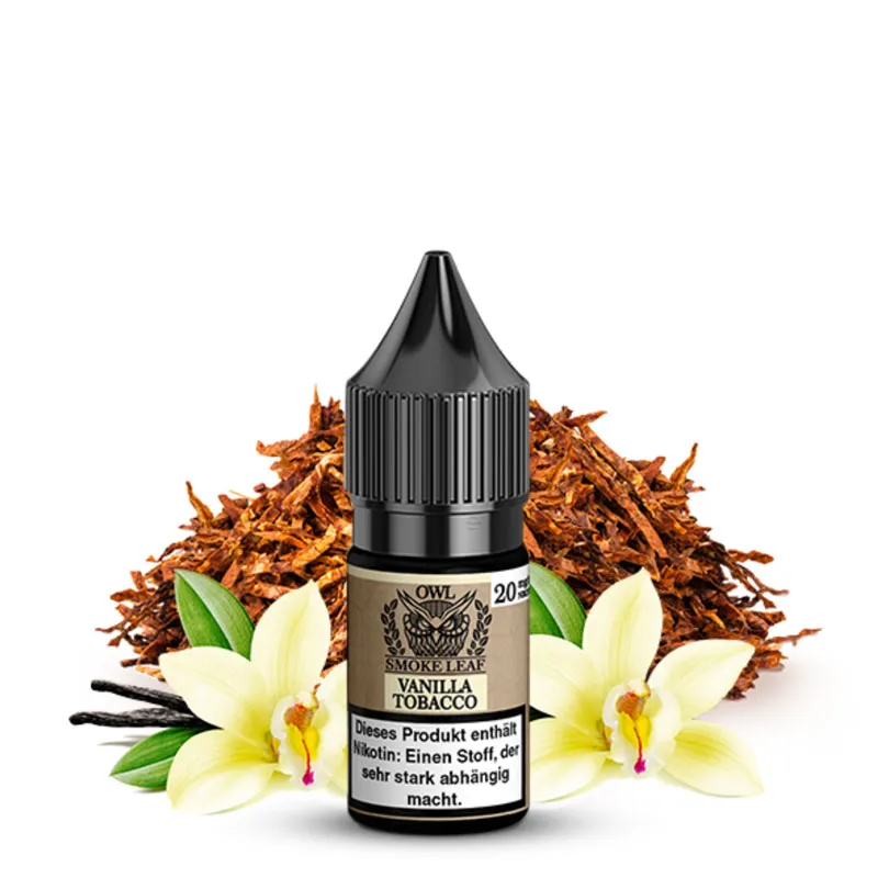 OWL SMOKE LEAF - Vanilla Tobacco Nikotinsalz Liquid