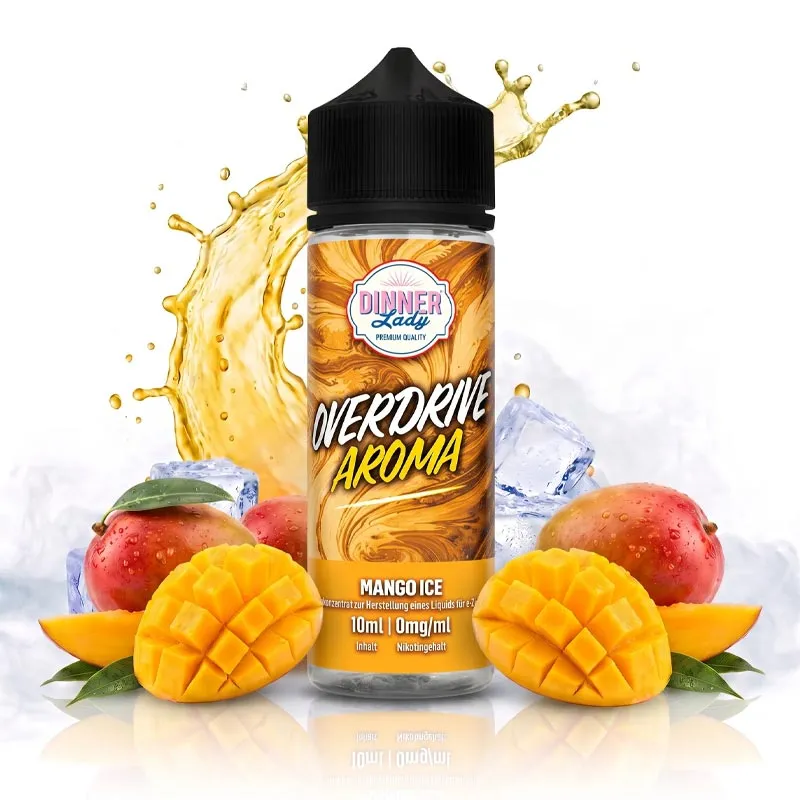 DINNER LADY Overdrive - Mango Ice Longfill Aroma