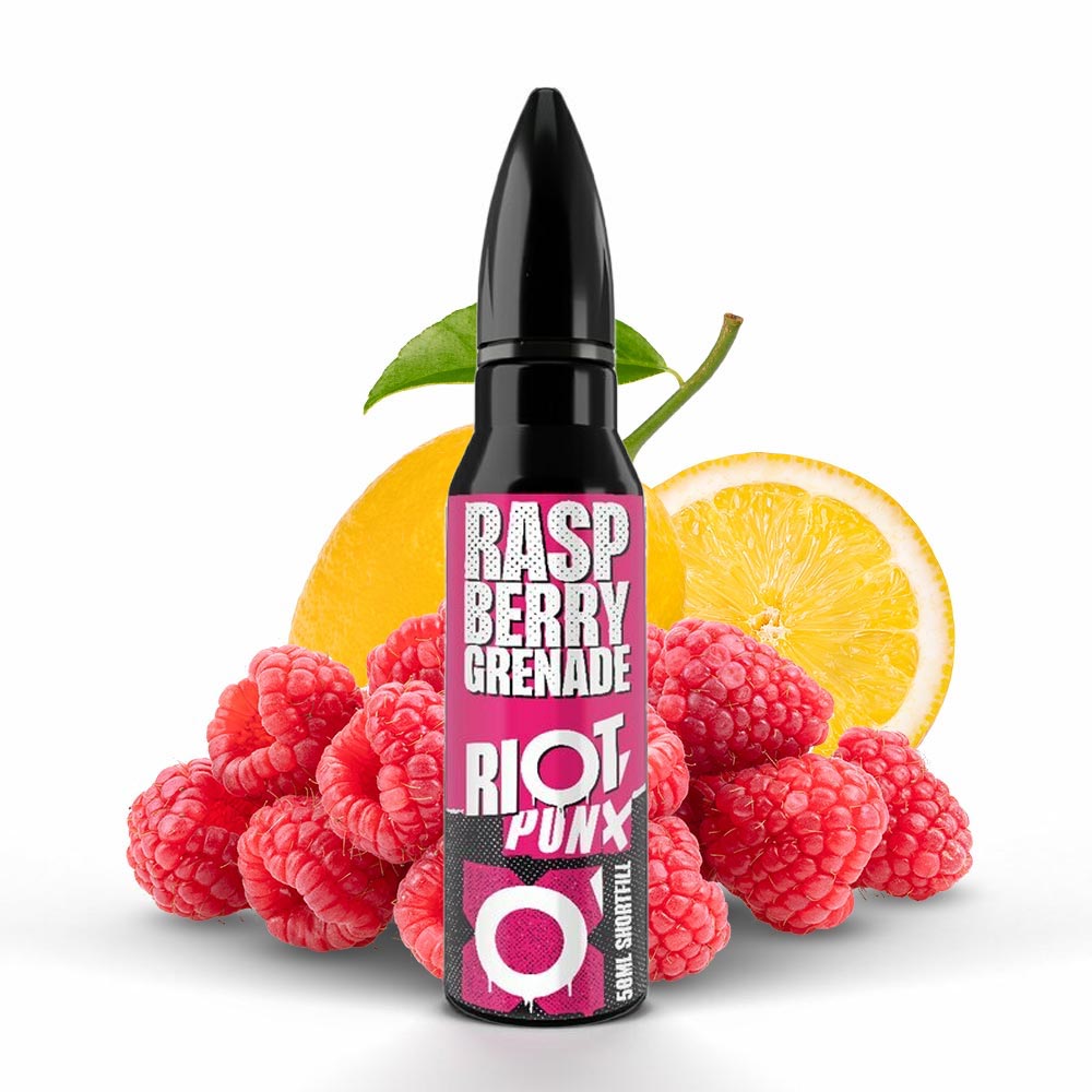 Nekter Raspberry Riot Riot Squad Punx - Raspberry Grenade Shortfill Liquid | EZigaretten ...