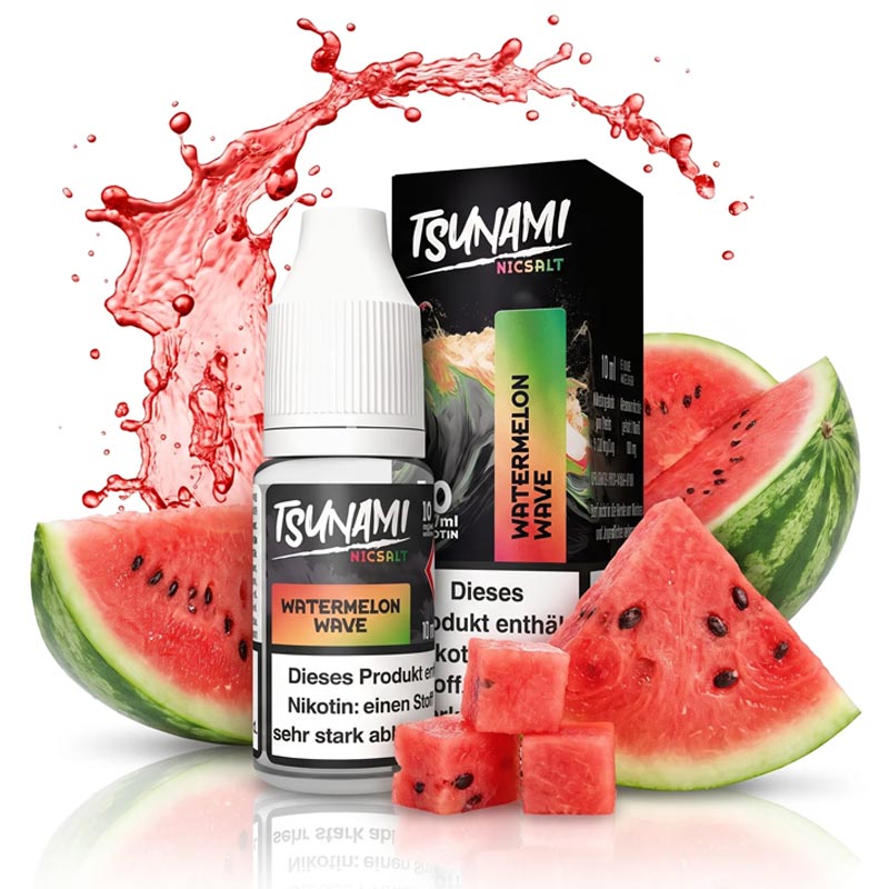 TSUNAMI - Watermelon Wave Nikotinsalz Liquid