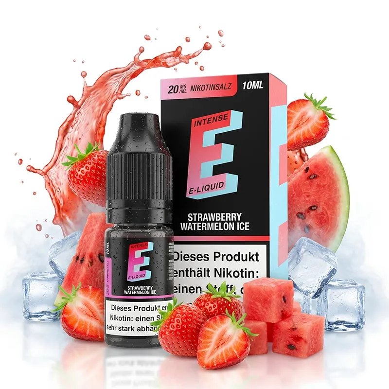 E-INTENSE - Strawberry Watermelon Ice Nikotinsalz Liquid