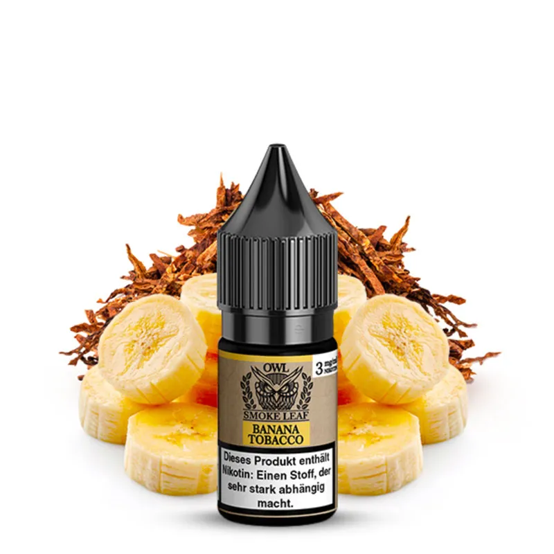 OWL SMOKE LEAF - Banana Tobacco Liquid