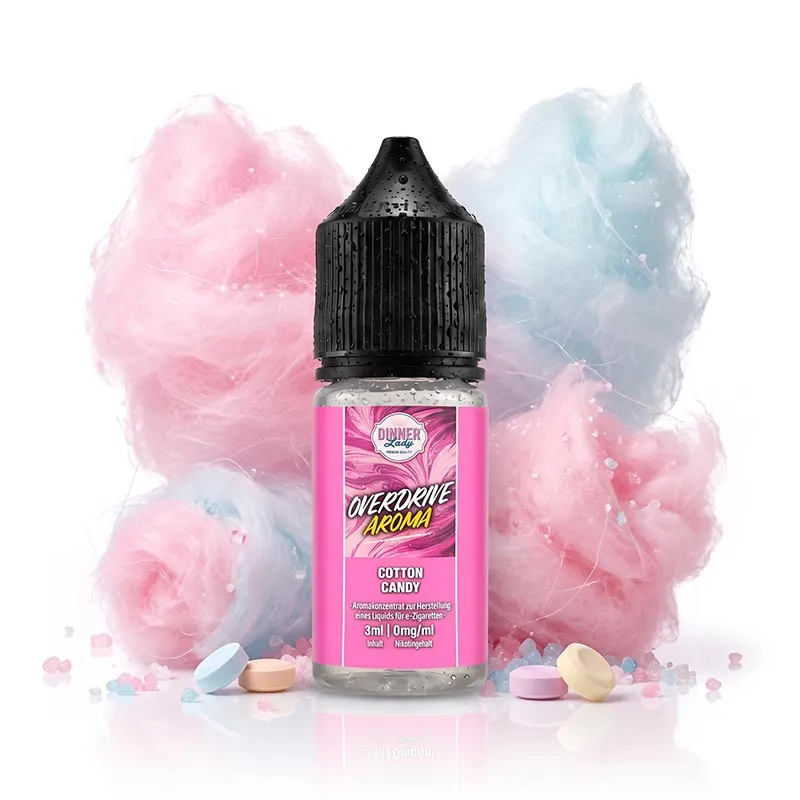 DINNER LADY Overdrive - Cotton Candy Longfill Aroma