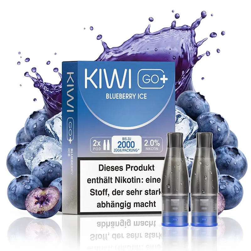 KIWI GO+ Pods - Blueberry Ice