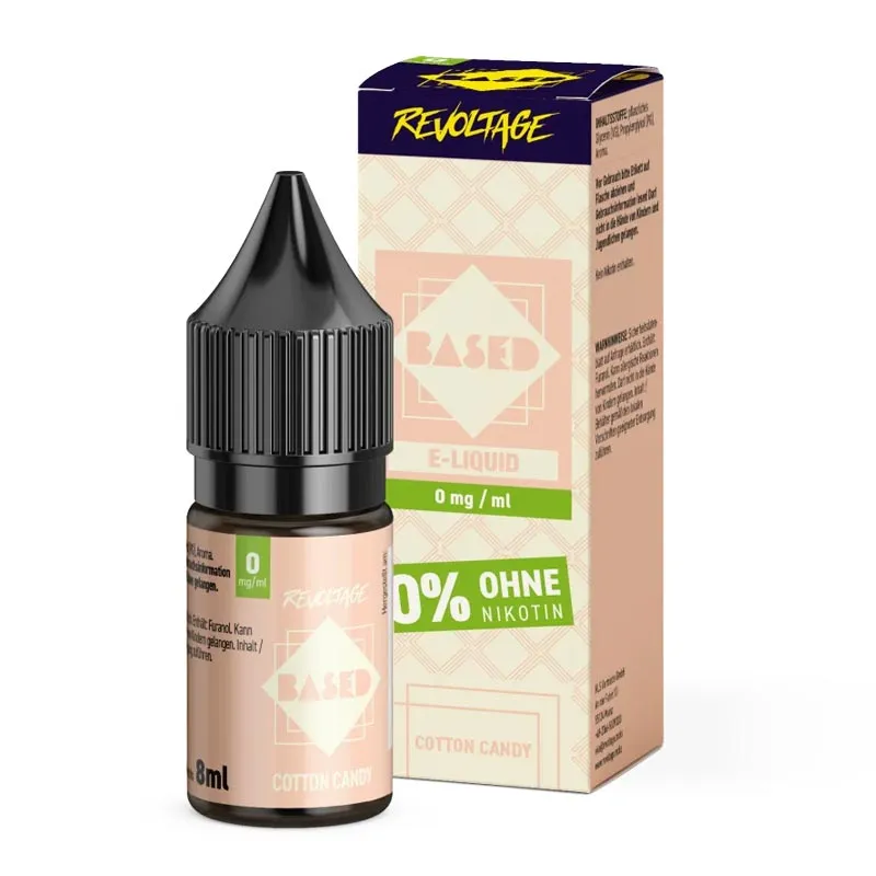 Revoltage BASED - Cotton Candy Nikotinsalz Liquid 8ml