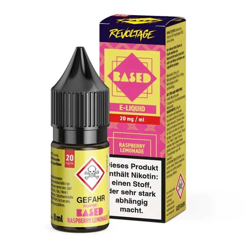 Revoltage BASED - Raspberry Lemonade Nikotinsalz Liquid 8ml