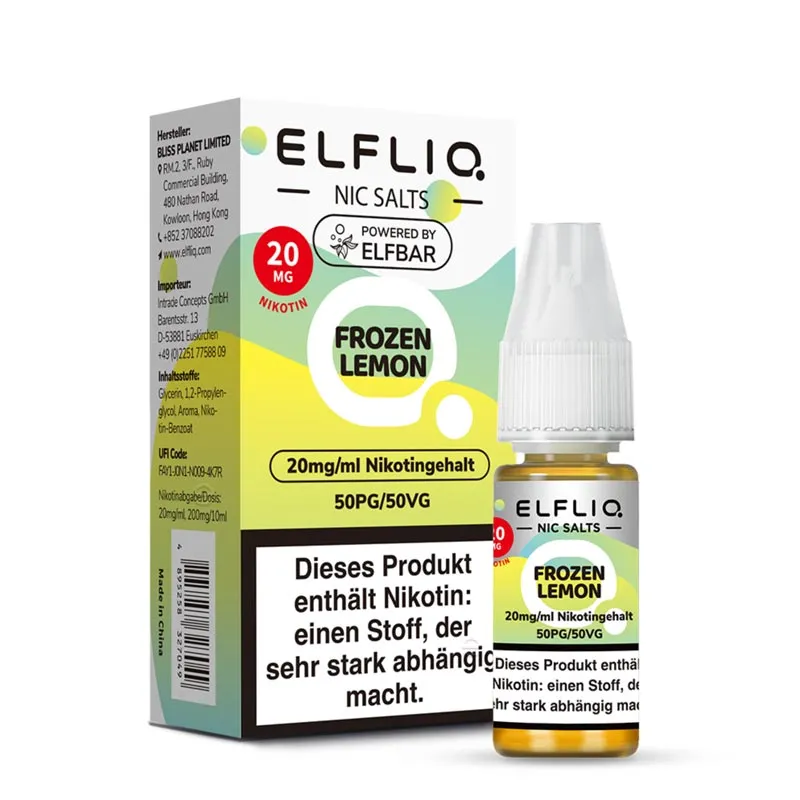 ELFLIQ Liquid - Frozen Lemon Nikotinsalz