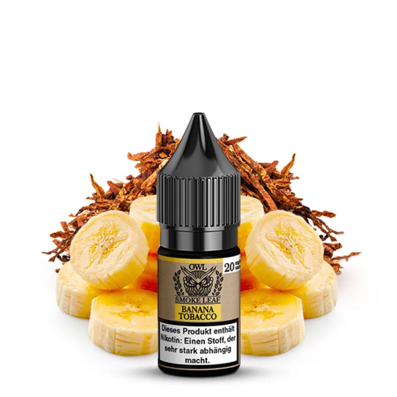 OWL SMOKE LEAF - Banana Tobacco Nikotinsalz Liquid