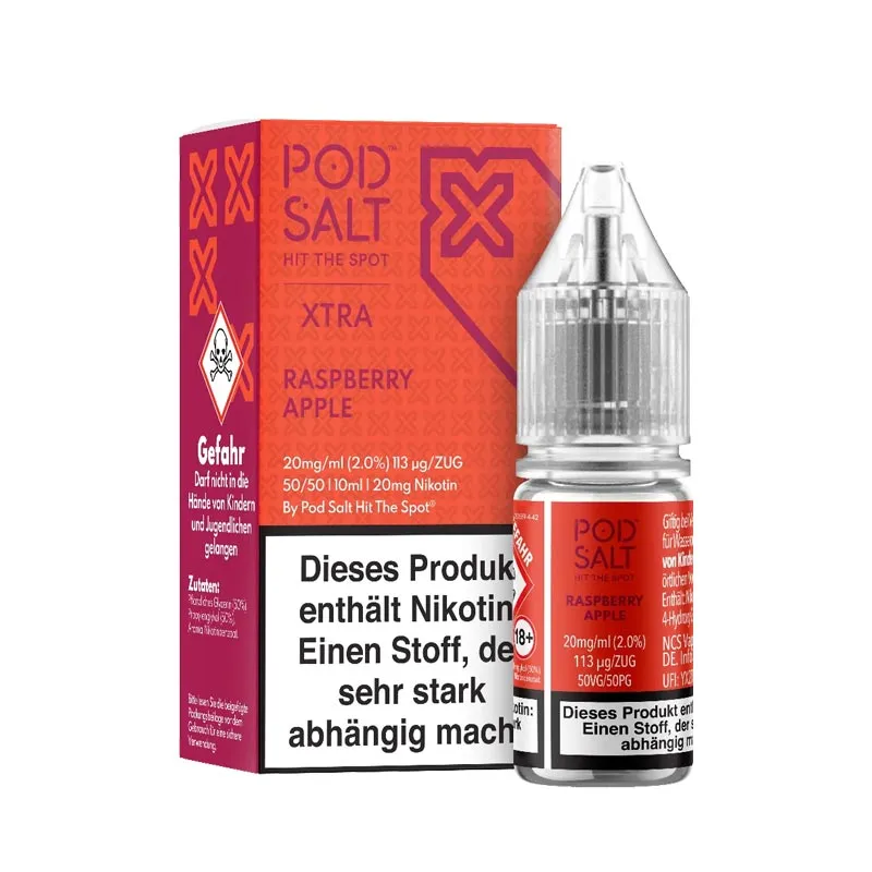 POD SALT XTRA - Raspberry Apple Nikotinsalz Liquid
