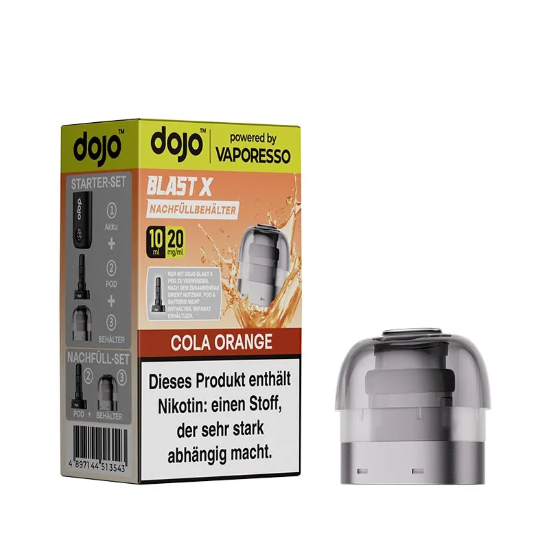 DOJO Blast X Refill Pod - Cola Orange