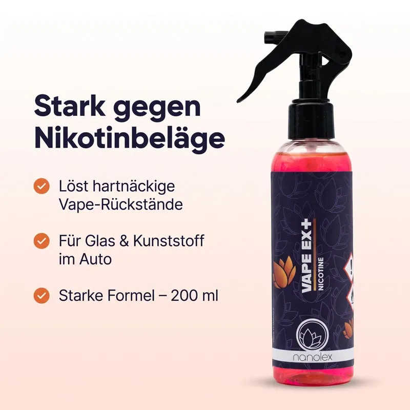 NANOLEX - Vape EX+ Reiniger Nicotine 200ml
