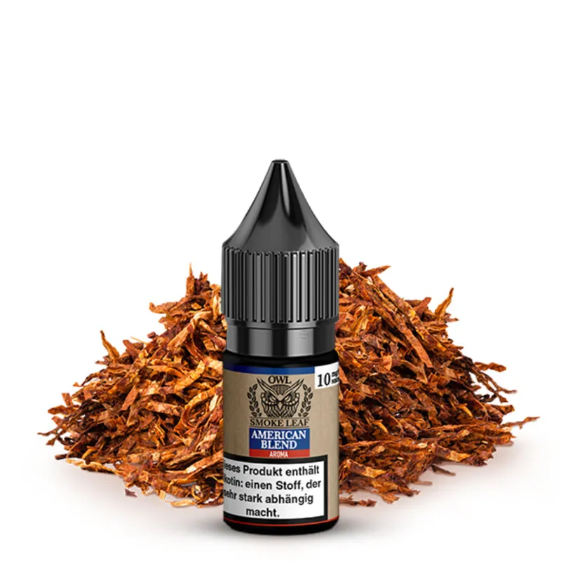 OWL SMOKE LEAF - American Blend Tobacco Nikotinsalz Liquid