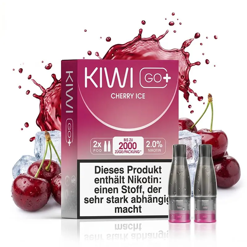 KIWI GO+ Pods - Cherry Ice