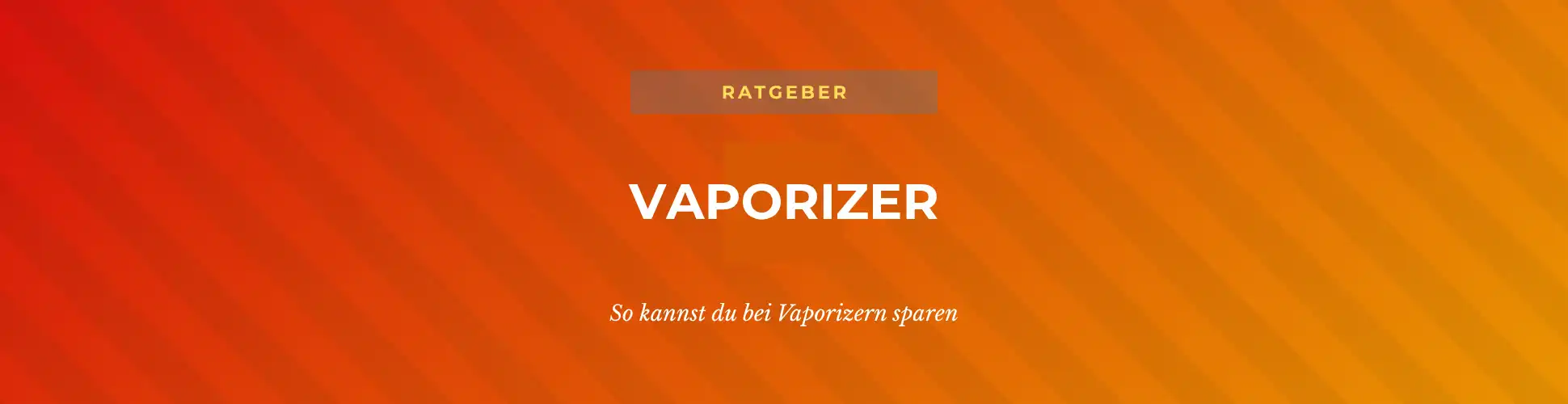 Header in orange mit Titel des Blogartikels