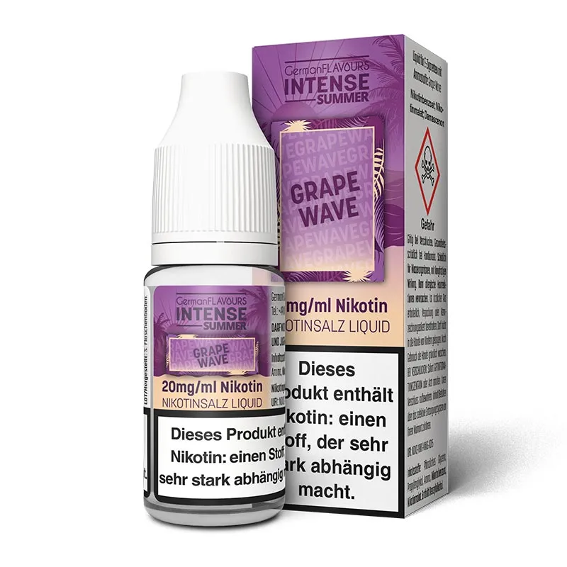 INTENSE SUMMER - Grape Wave Nikotinsalz Liquid