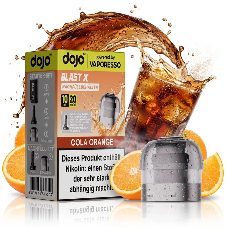 DOJO Blast X Refill Pod - Cola Orange
