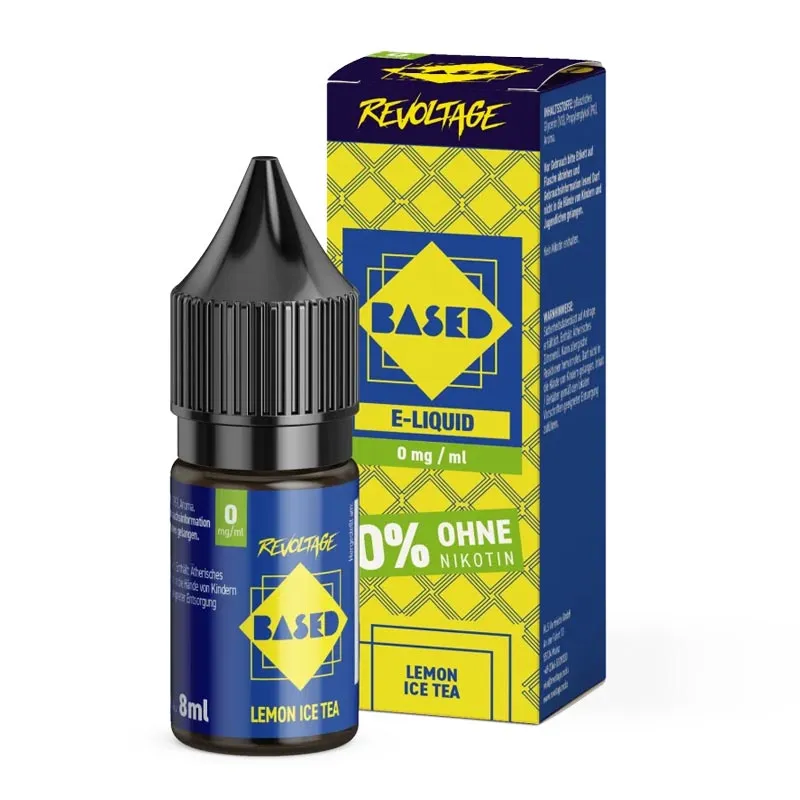 Revoltage BASED - Lemon Ice Tea Nikotinsalz Liquid 8ml