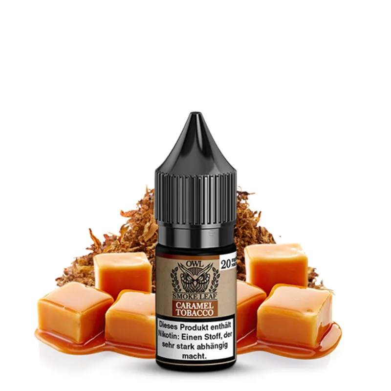 OWL SMOKE LEAF - Caramel Tobacco Nikotinsalz Liquid
