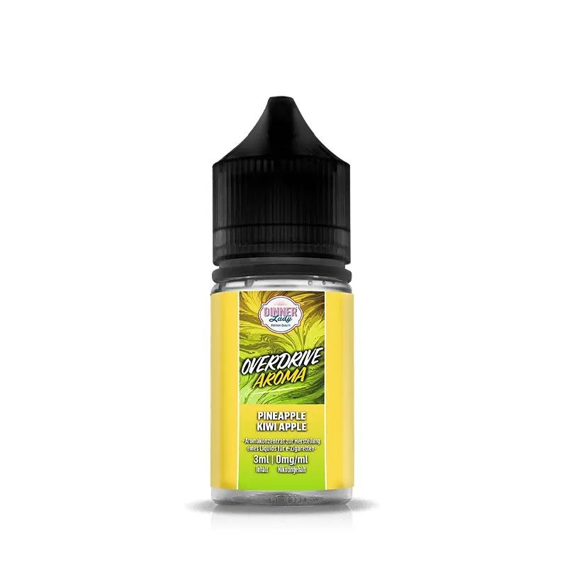 DINNER LADY Overdrive - Pineapple Kiwi Apple Longfill Aroma