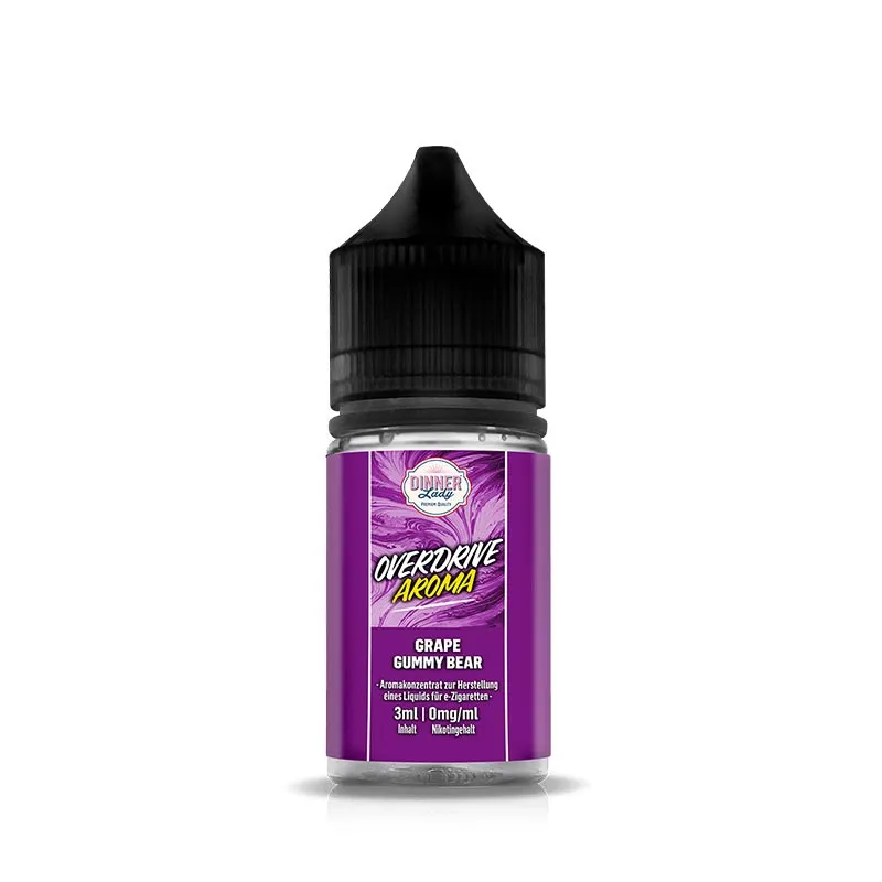 DINNER LADY Overdrive - Grape Gummy Bear Longfill Aroma