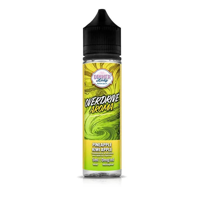 DINNER LADY Overdrive - Pineapple Kiwi Apple Longfill Aroma