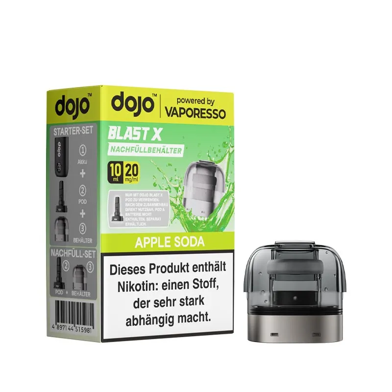 DOJO Blast X Refill Pod - Apple Soda