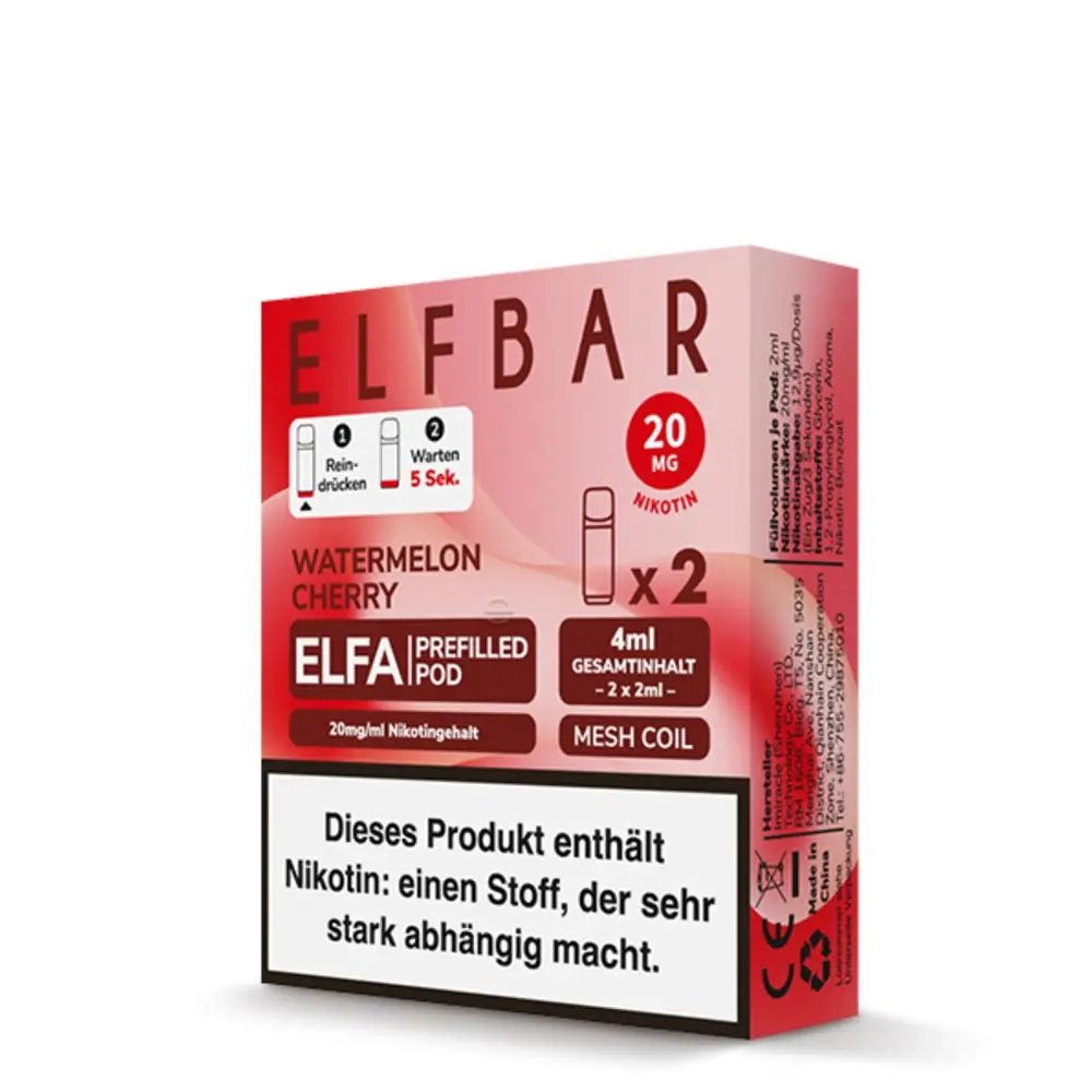 ELF BAR ELFA - Watermelon Cherry Pods