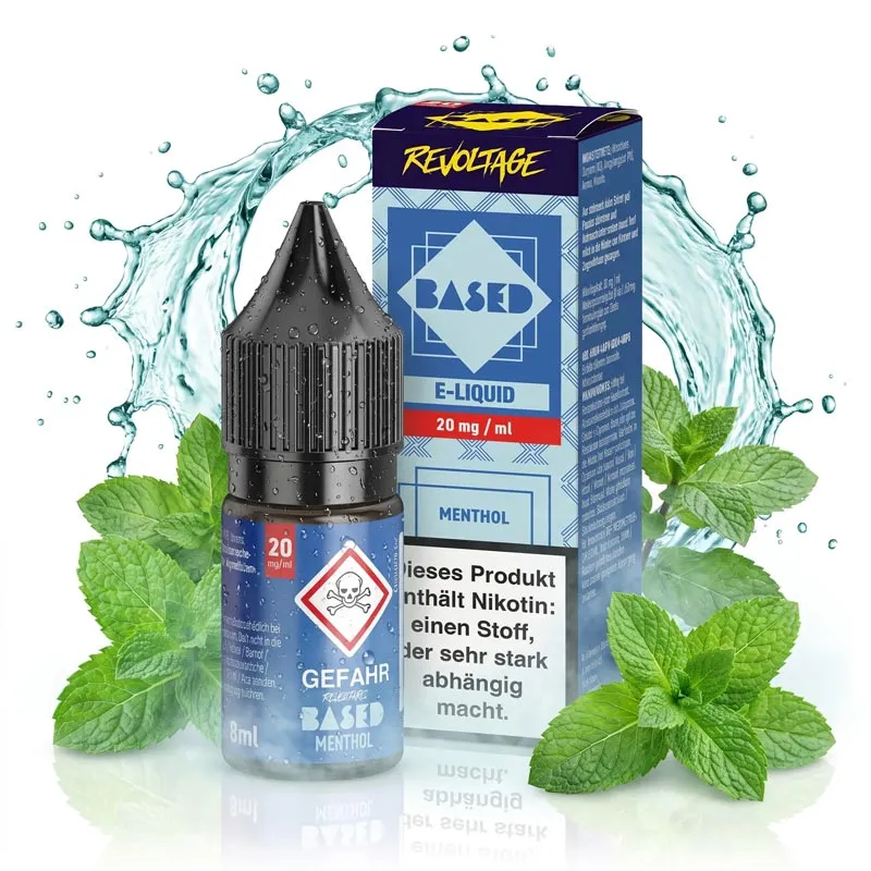 Revoltage BASED - Menthol Nikotinsalz Liquid 8ml