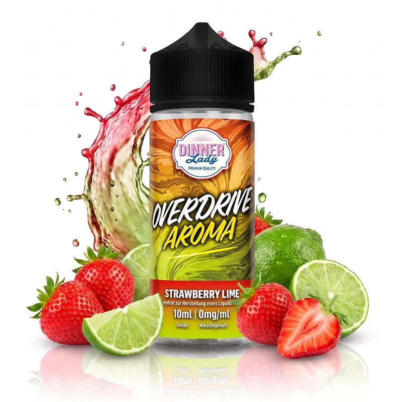 DINNER LADY Overdrive - Strawberry Lime Longfill Aroma