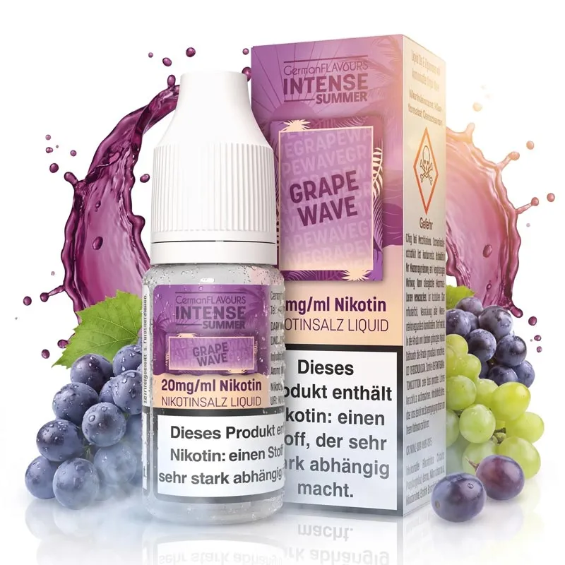 INTENSE SUMMER - Grape Wave Nikotinsalz Liquid