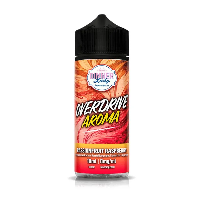 DINNER LADY Overdrive - Passionfruit Raspberry Longfill Aroma