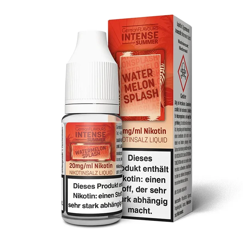 INTENSE SUMMER - Watermelon Splash Nikotinsalz Liquid