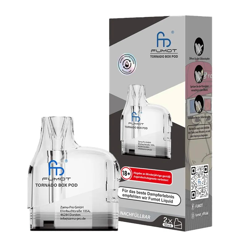 FUMOT - Randm Tornado Box Pods 10ml