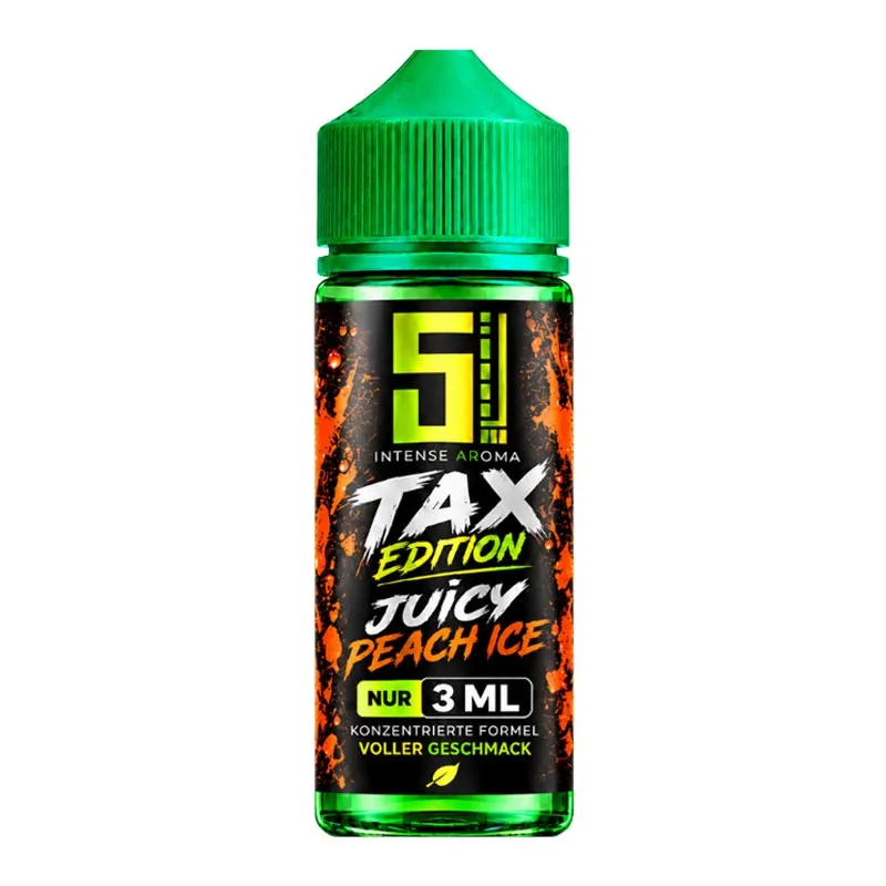 5 EL Tax Edition - Juicy Peach Ice Longfill Aroma