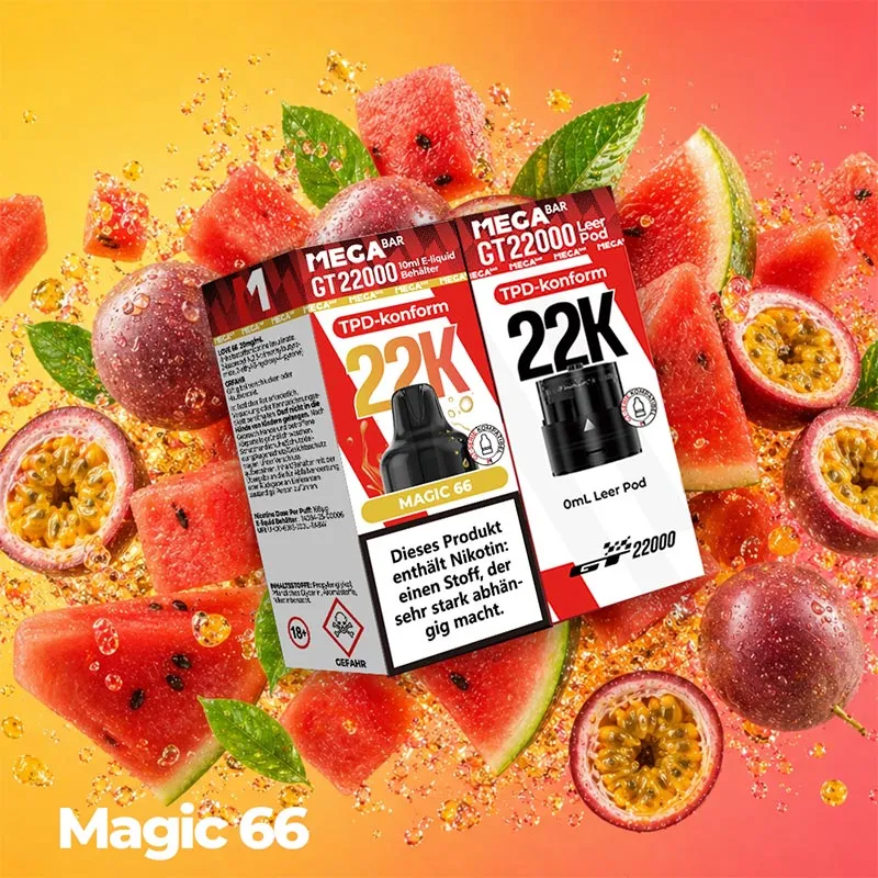MEGABAR GT 22000 Pod - Magic 66