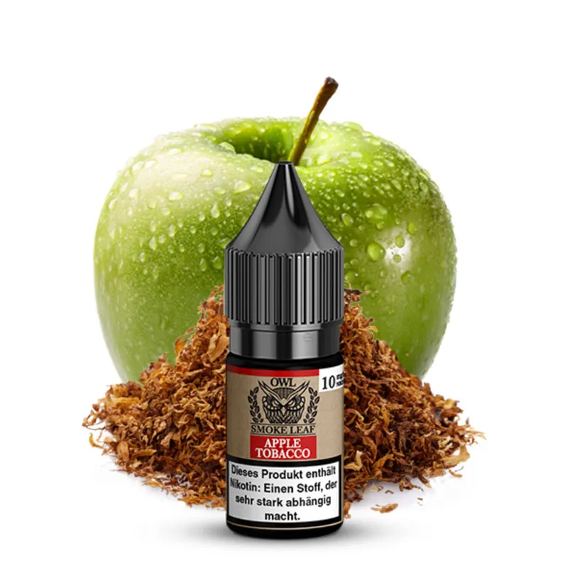 OWL SMOKE LEAF - Apple Tobacco Nikotinsalz Liquid